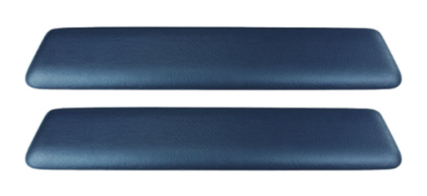 Vordere Armlehnen-Polster für 1965-67 Pontiac Catalina - Blue / Paar