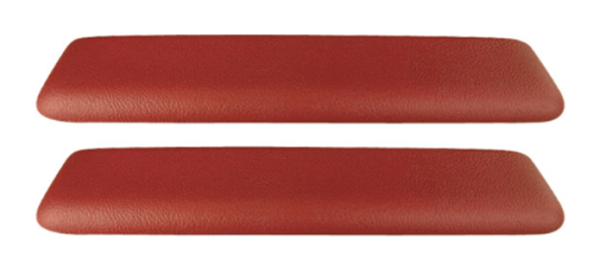 Vordere Armlehnen-Polster für 1965-67 Pontiac Catalina - Metallic Red / Paar