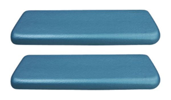 Hintere Armlehnen-Polster für 1965-67 Pontiac Catalina - Bright Blue / Paar