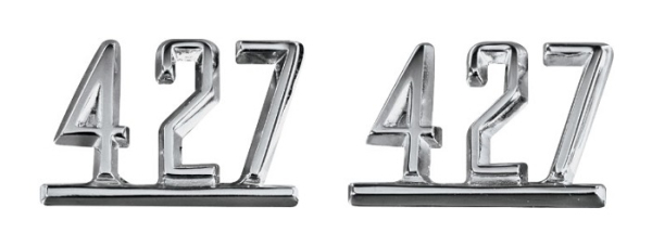 Kotflügel-Embleme für 1965-67 Chevrolet Chevelle 427 - Paar