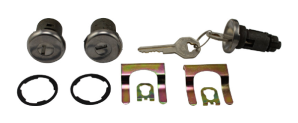 Ignition and Door Lock Cylinder Set for 1965 Pontiac Grand Prix