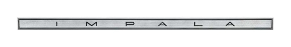 Glove Box Emblem for 1965 Chevrolet Impala