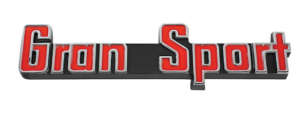 Kotflügel-Embleme für 1965 Buick Riviera - Gran Sport - Erste Ausführung / Paar