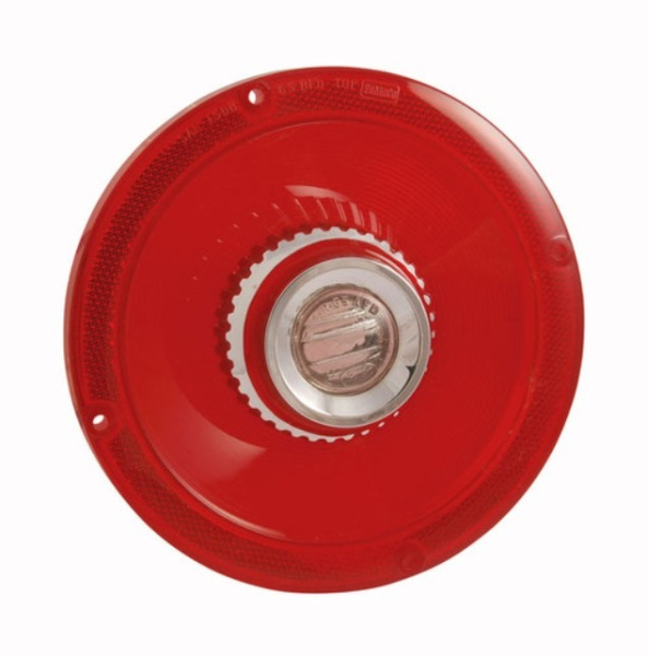 Tail Lamp Lens for 1965 Ford Galaxie Custom - with Back-Up Lamp Lens