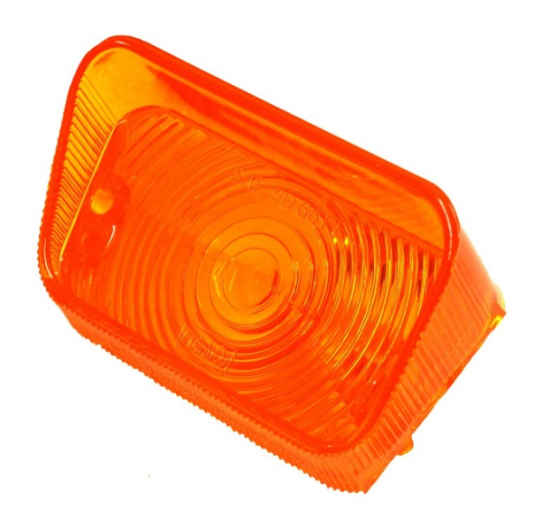 Park/Turn Light Lenses -Amber- for 1966-67 Ford Fairlane - Pair