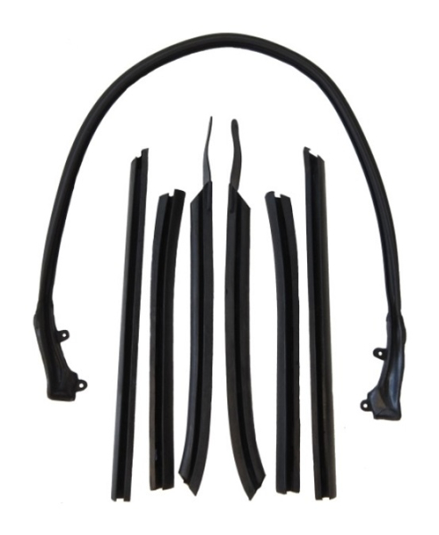Convertible Top Weatherstrip Kit for 1966-67 Pontiac GTO Convertible - 7-Piece