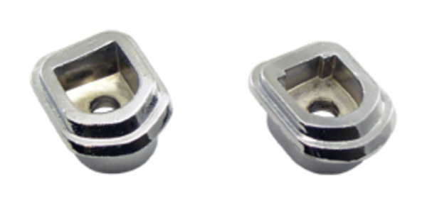 Grab Bar Handle Bezels for late 1966-67 Pontiac GTO - Pair