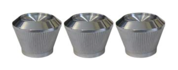 Dash Knob Set for 1966 Pontiac Catalina - Plastic