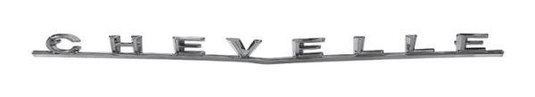 Heck-Emblem für 1966 Chevrolet Chevelle Malibu - CHEVELLE