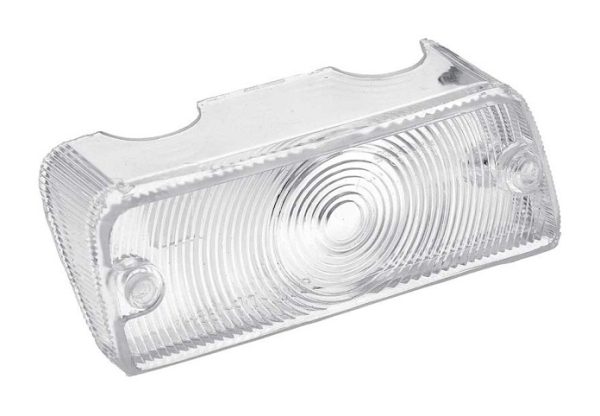 Park/Turn Light Lenses -Clear- for 1966 Plymouth Valiant - Pair