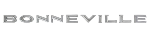 Door/Fender Emblem for 1966 Pontiac Bonneville - Letters "BONNEVILLE"