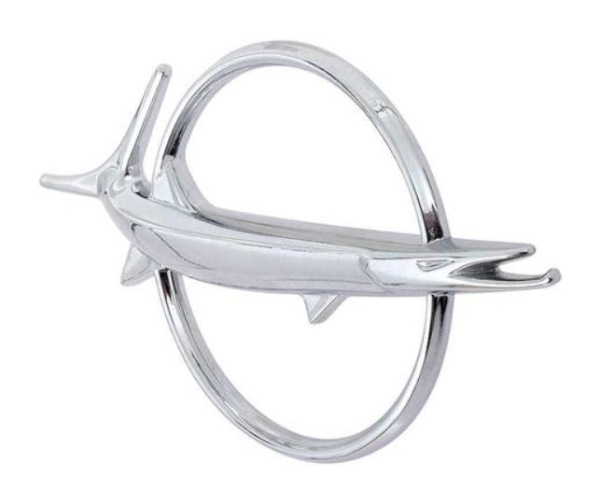 Hood Emblem for 1967-68 Plymouth Barracuda - Fish