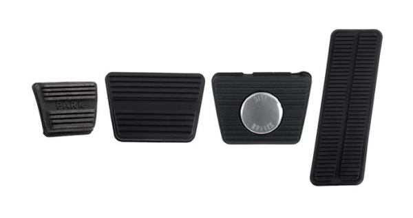 Pedal Pad Kit -A- for 1967-68 Chevrolet Camaro with Manual Transmission and Disc Brakes