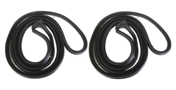Rear Door Weatherstrips for 1967-68 Pontiac Catalina 4 Door Sedan
