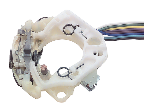 Blinker-Schalter -B- für 1967-68 Chevrolet Chevelle - 9-poliger Stecker / Weiß / Delco Stil