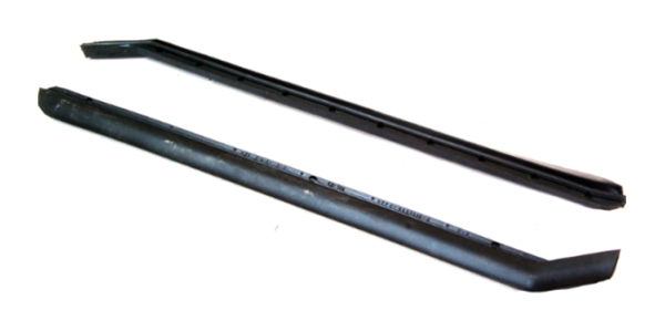 Vertikale Dichtungen der hinteren Seitenfenster für 2-türige 1967-68 Ford Galaxie & LTD Hardtop - Paar