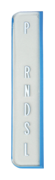 Schaltkulissen-Glas der Mittelkonsole für 1967-68 Pontiac LeMans mit Automatik-Getriebe