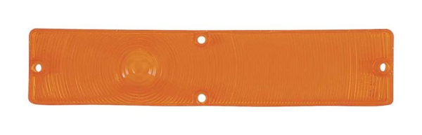 Park/Turn Light Lenses -Amber- for 1967-68 Plymouth Valiant - Pair