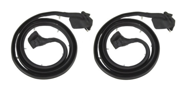 Rear Door Weatherstrip for 1967-68 Buick Wildcat 4 Door Hardtop - Pair