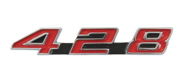 Radiator Support Emblem for 1967-68 Pontiac Catalina - 428