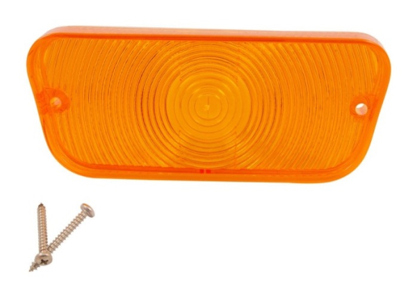 Park-/Blinkleuchten-Gläser -Gelb- für 1967-69 Ford F-Serie Pickup - Paar