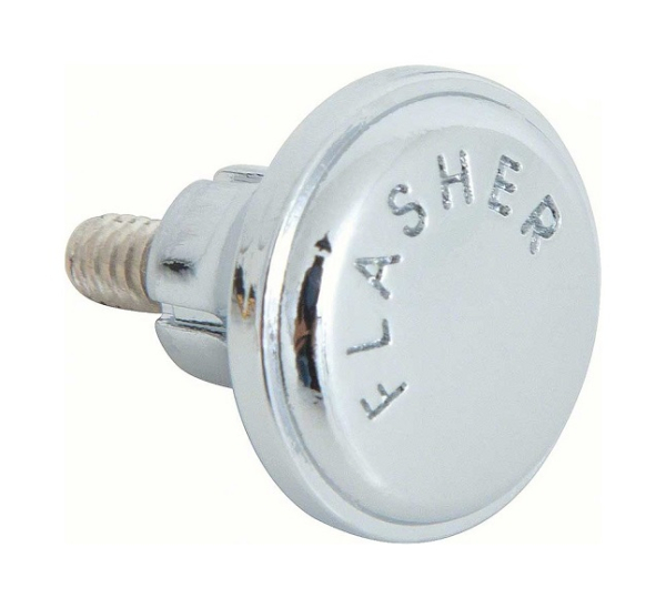 Warnblinker-Knopf für 1967-70 Chevrolet/GMC Pickup - Chrom