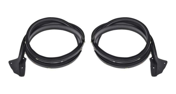 Tür-Dichtungen für 1967-72 Dodge Dart Fastback und Coupe/2-türig - Paar