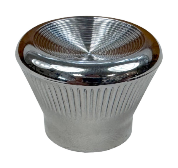 Radio Knob for 1967-72 Pontiac Le Mans - Metal / Chromed