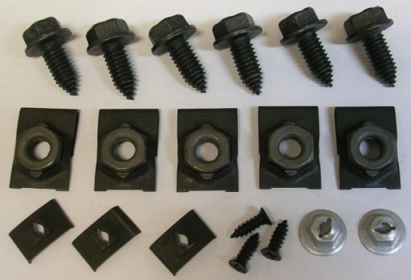 Grille Mounting Screw Kit for 1967 Oldsmobile Cutlass and 442