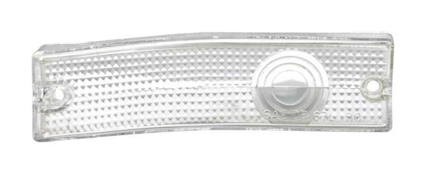 Park-/Blinkleuchten-Glas -weiß- für 1967 Dodge Dart - Rechte Seite