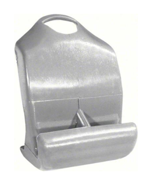 Inner Rear View Mirror Bracket Boot for 1967 Pontiac Firebird Convertible - Gray