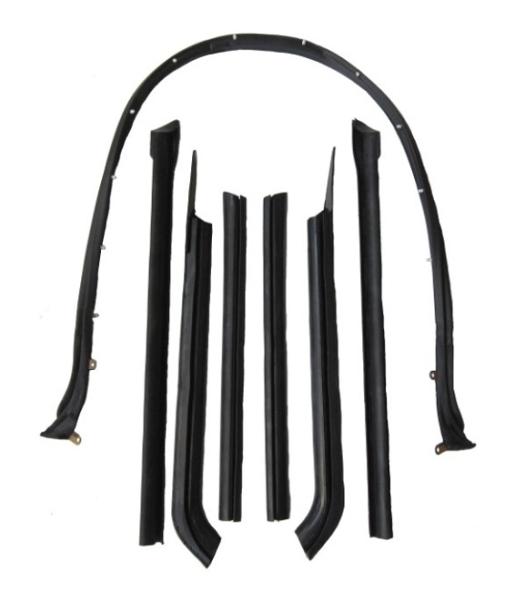 Convertible Top Weatherstrip Kit for 1967 Pontiac Grand Prix Convertible - 7-piece