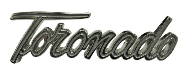 Grill-Emblem für 1967 Oldsmobile Toronado - Schriftzug Toronado