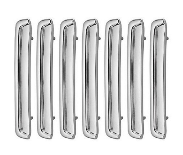 Fender Ornament Set for 1967 Pontiac Catalina 2+2 - Louver-Set left side