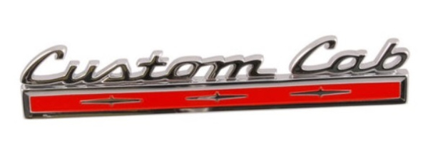 Seiten-Embleme/Kabine für 1967 Ford F-Serie - Custom Cab