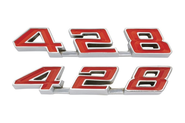 Fender Emblems for 1967 Pontiac Grand Prix - 428