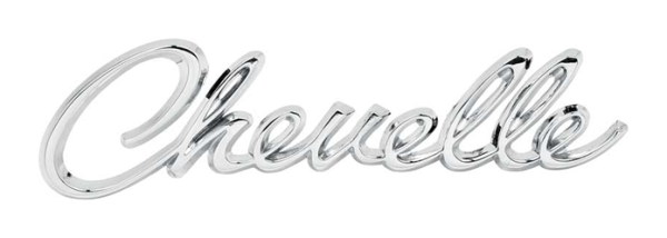 Front-Emblem für 1968-69 Chevrolet Chevelle - Schriftzug Chevelle
