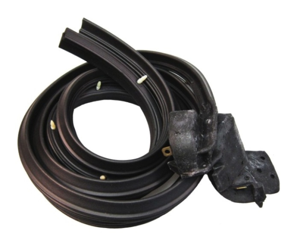 Rear Door Weatherstrip for 1968-69 Buick Skylark 4-Door Hardtop - Pair