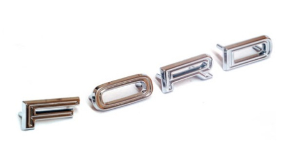 Hauben-Buchstaben-Set -A- für 1968-69 Ford Fairlane - FORD