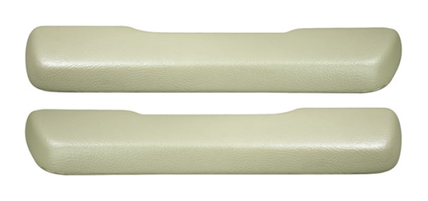Front Armrest Pads for 1968-70 Pontiac Catalina - Parchment / Pair