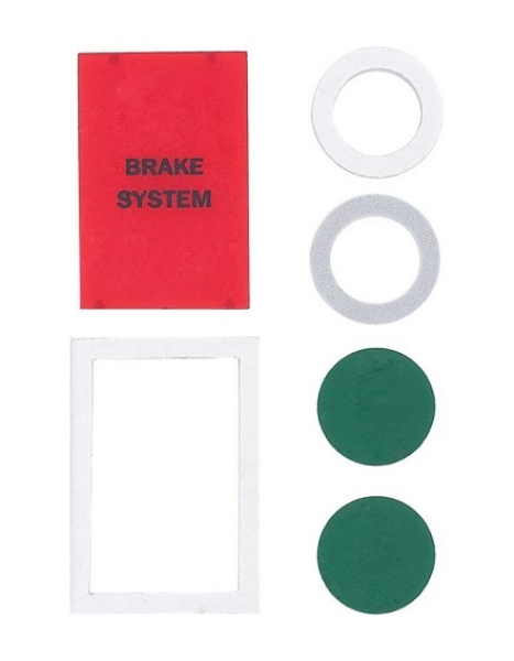 Indicator Lamp Lens Set for 1968-70 Dodge B-Body - 6-Piece