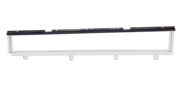 Gauge Cluster Chrome Bezel for 1968-70 Plymouth B-Body Models with Standard Gauges
