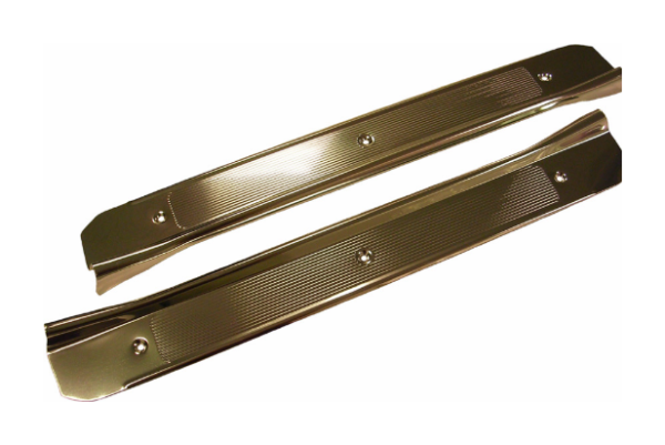 Rear Door Sill Plates for 1968-70 Pontiac Tempest 4 Door Models - Pair