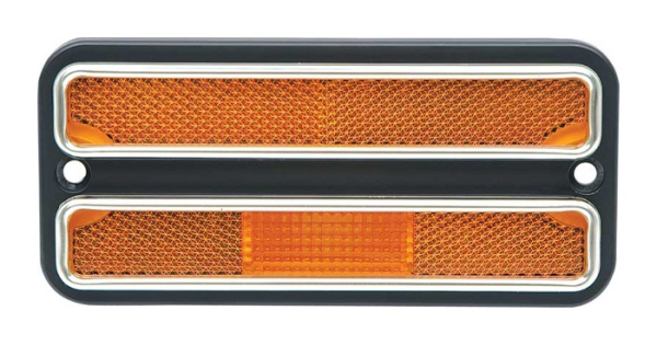 Front Side Marker Lamps for 1968-72 Chevrolet Pickup - Deluxe / Pair