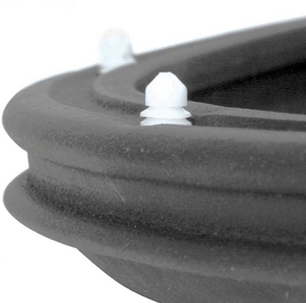 Türrahmen-Dichtungen für 1968-72 Chevrolet Chevy ll/Nova Coupe 2-türig