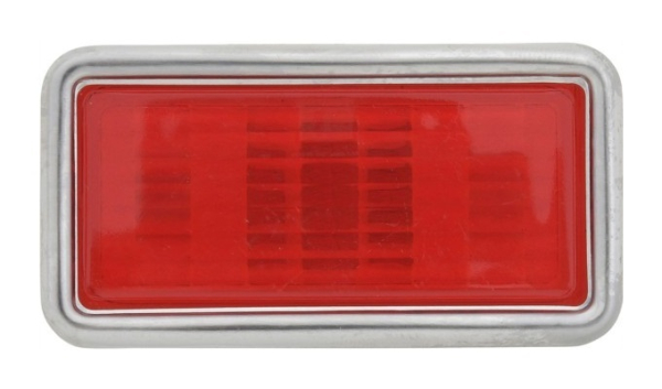 Hintere Seiten-Markierungsleuchten für 1968 Chevrolet Pickup - Rot / Paar