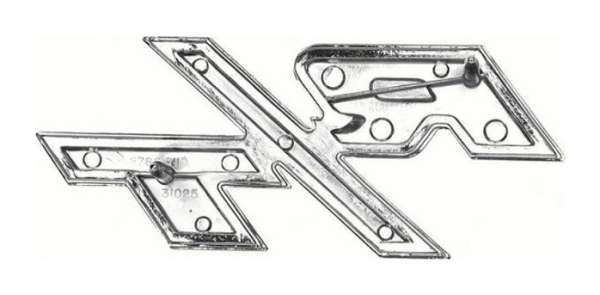 Grill-Emblem für 1968 Dodge Coronet R/T - R/T
