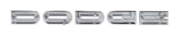 Tail Panel Letter Set for 1968 Dodge Coronet - DODGE
