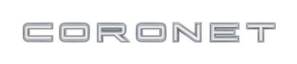 Quarter Panel Letter Sets for 1968 Dodge Coronet - CORONET - White / Pair