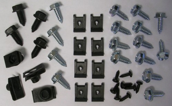 Schrauben-Kit für Scheinwerfer-Gehäuse für 1968 Oldsmobile F-85, Cutlass und 442